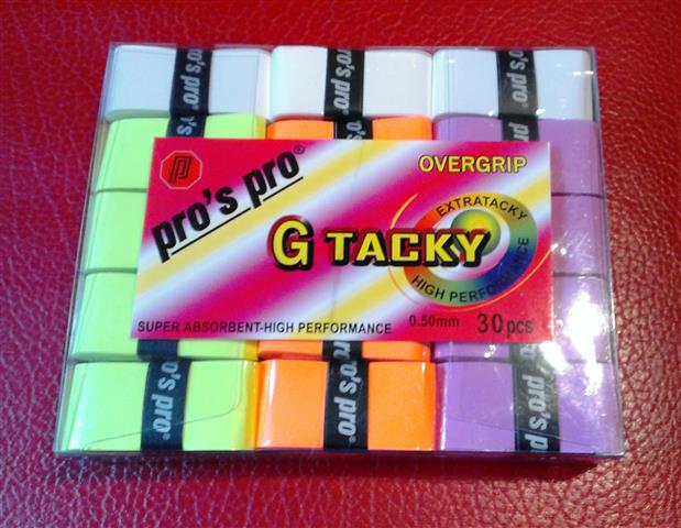 Grip/Overgrip Tenis ProÂ´s Pro Gtacky - 0,5 mm - 30 BUCATI